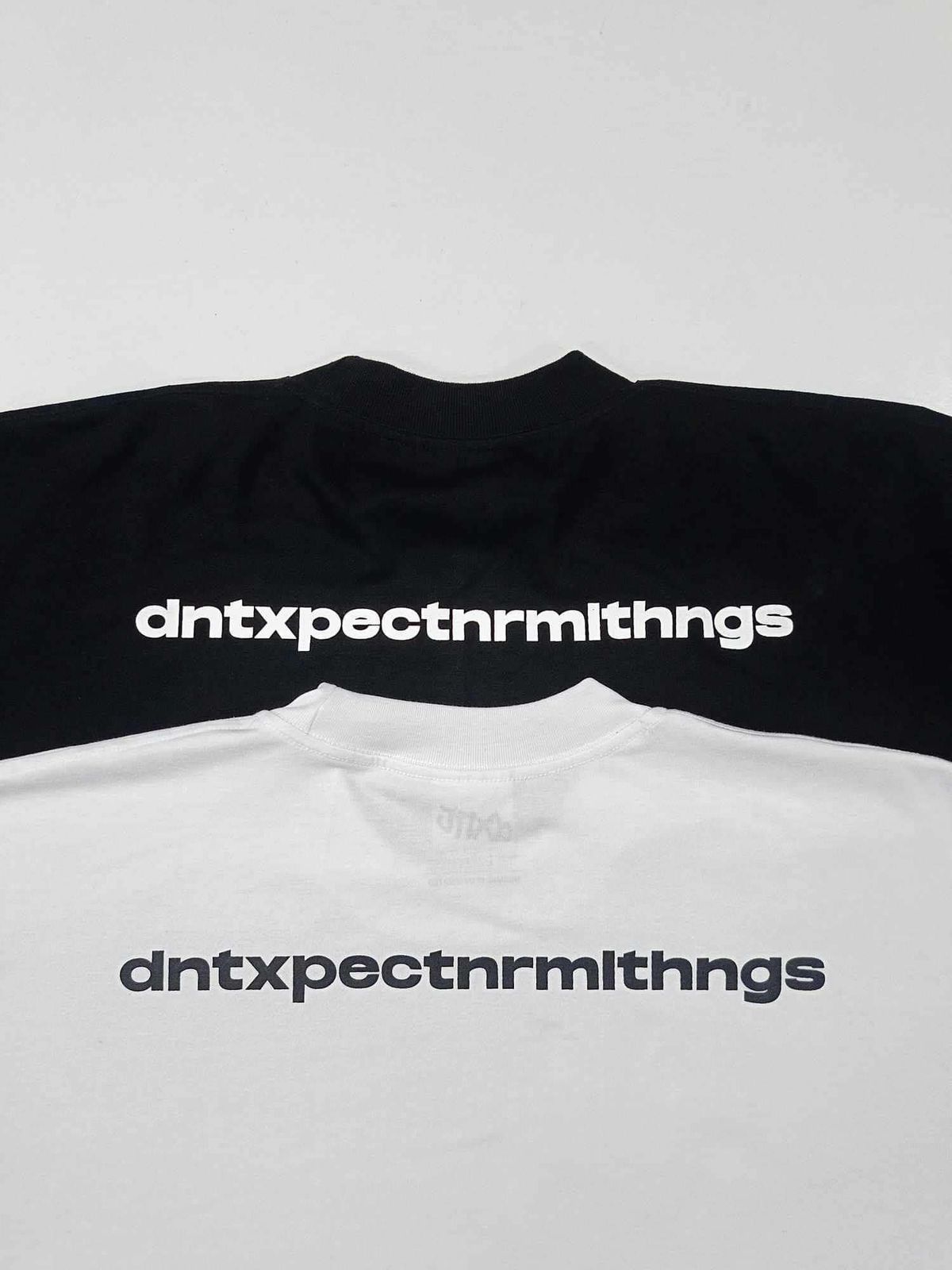 DXNT Minimalist White Boxy Tee